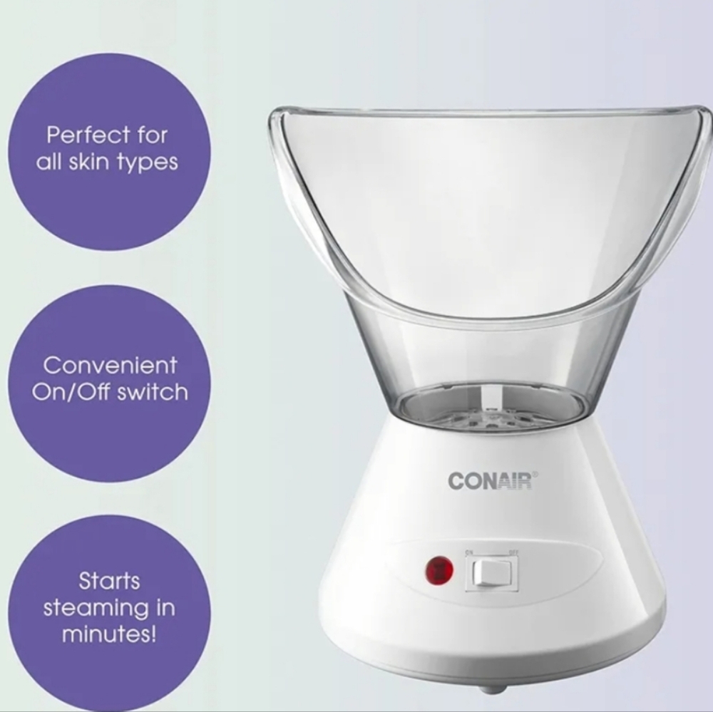 NWTTrue Glow by Conair Facial Steamer - Face Steamer for Facial Deep Cleaning